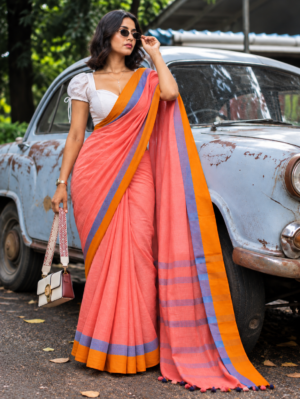 The "Amber Aalo" Handloom Saree