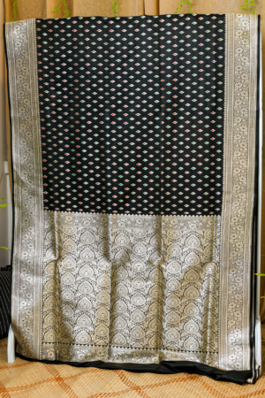 The Starry Night - Banarasi Pure silk sarees