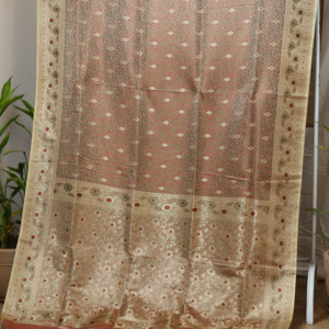 The Golden Ivory - Banarasi pure silk sarees