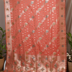 The Crimson Zari - Banarasi Silk Saree