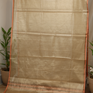 The Timeless Neutral- Pure silk saree