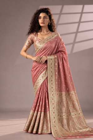 The Golden Ivory - Banarasi pure silk sarees