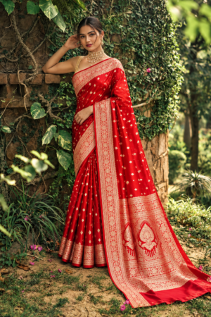 The Bridal Glow - Banarasi pure silk sarees