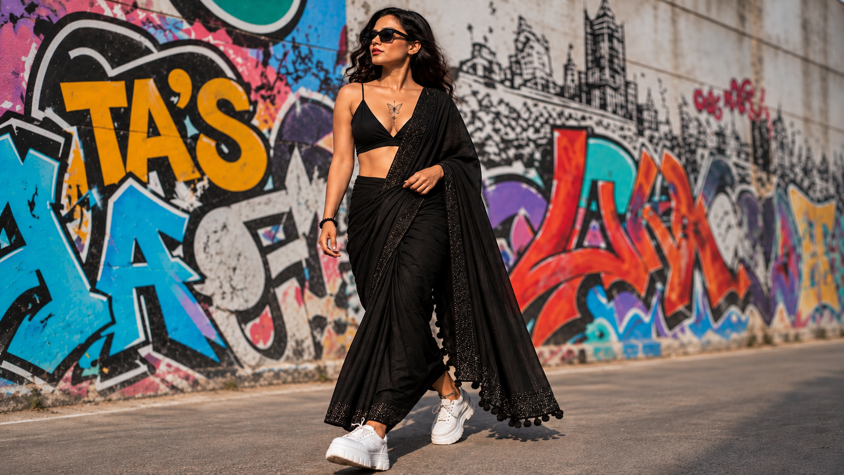 SareeGenZ style shoot