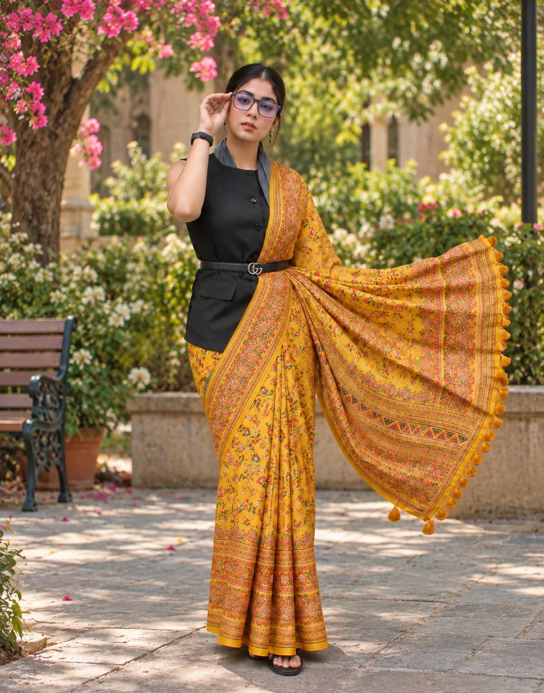 SareeGenZ style shoot